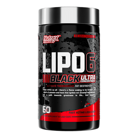 Nutrex Lipo 6 Black Ultra 60 Cápsulas