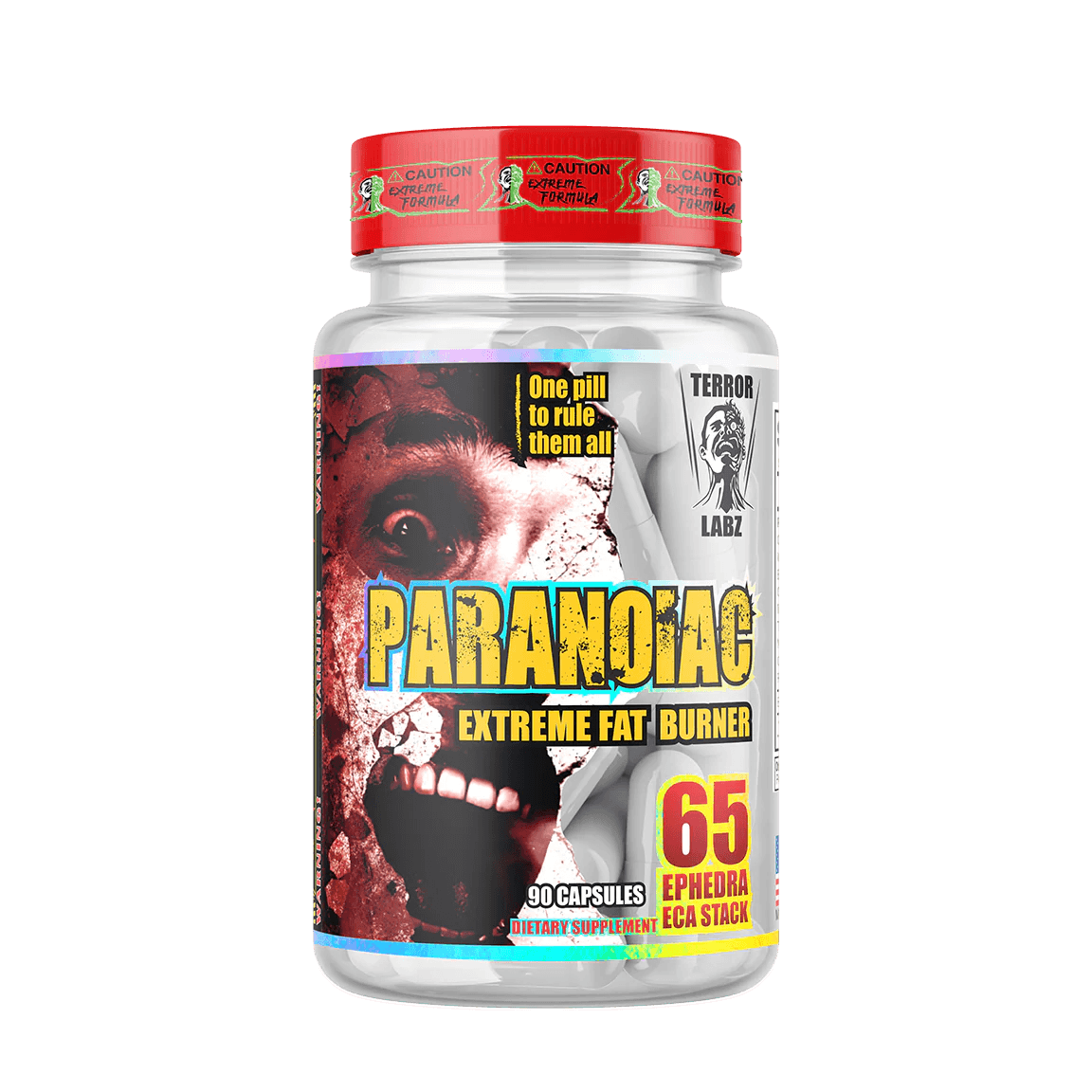 Terror Labz Paranoiac Extreme Fat Burner 90 Cápsulas
