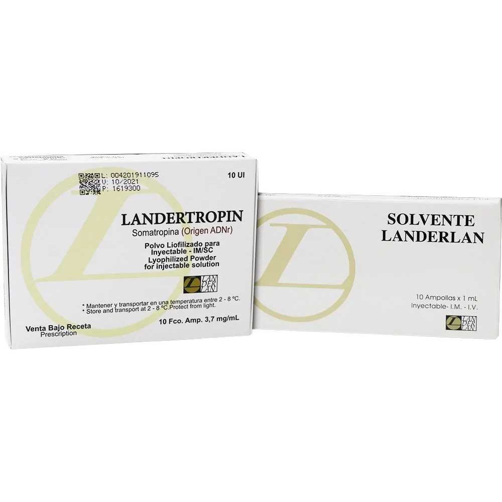Landertropin (GH 10 vials x 10ui - 100ui) Landerlan