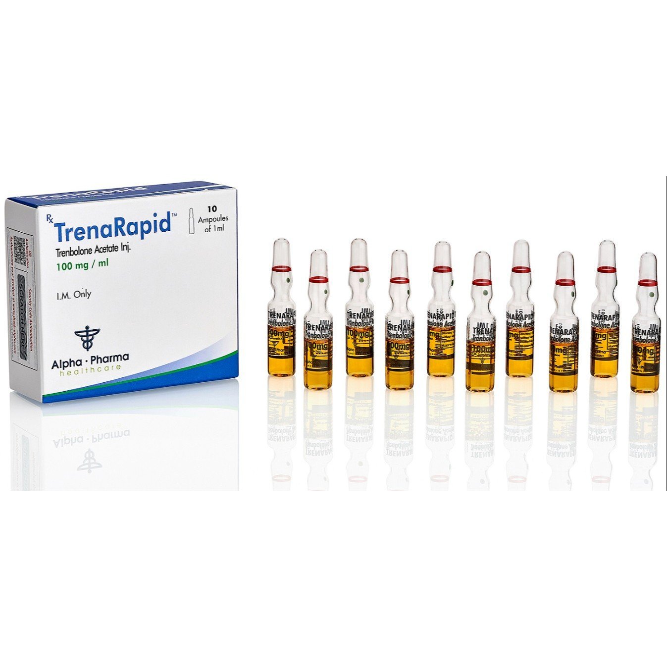 TrenaRapid (Trembo Acetato 100mg/10ml) Alpha Pharma