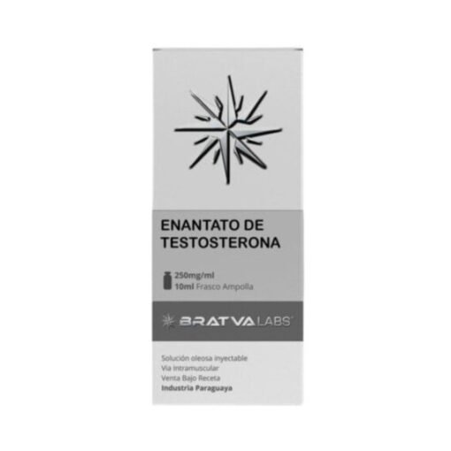 Enantato de Testosterona (250mg/10ml) Bratva Labs