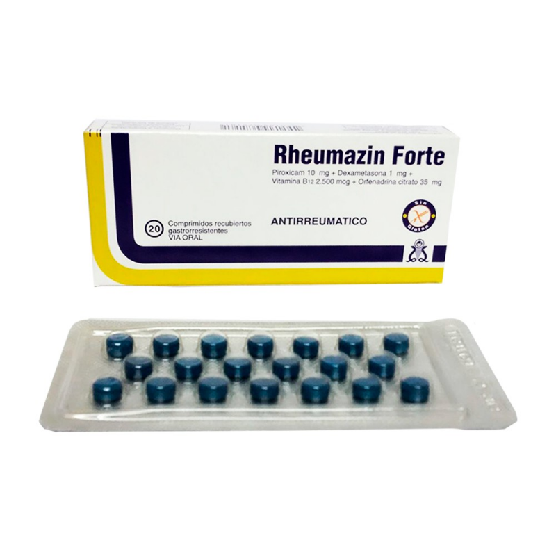 Rheumazin Forte 20 Comprimidos - Imagem 2