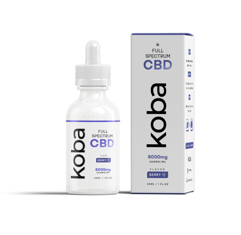 Full Spectrum CBD Koba 6000mg 30ml