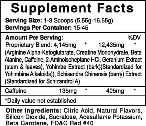 USPLabs Jack3d 250G - Imagem 7