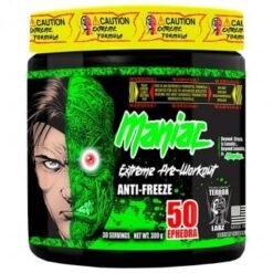 Terror Labz Pré-Treino Maniac Extreme 30 Doses Green Apple