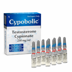 Cooper Pharma Cypobolic Testosterone Cypionate 250mg 1ml x 10 Ampolas | Testosterona Cipionato