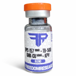 Freedom KLOW GHK-Cu 50mg, BPC-157 10mg, TB-500 10mg e KPV 10mg Péptido