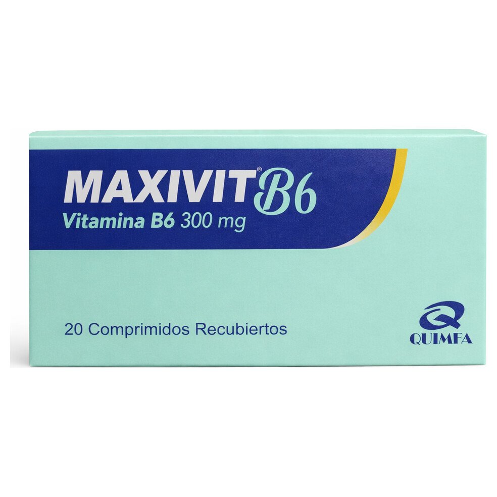 QUIMFA Maxivit Vitamina B6 300mg/20comp