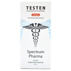 Spectrum Pharma Testen 300mg 10 Ampolas 1ml | Enantato de Testosterona