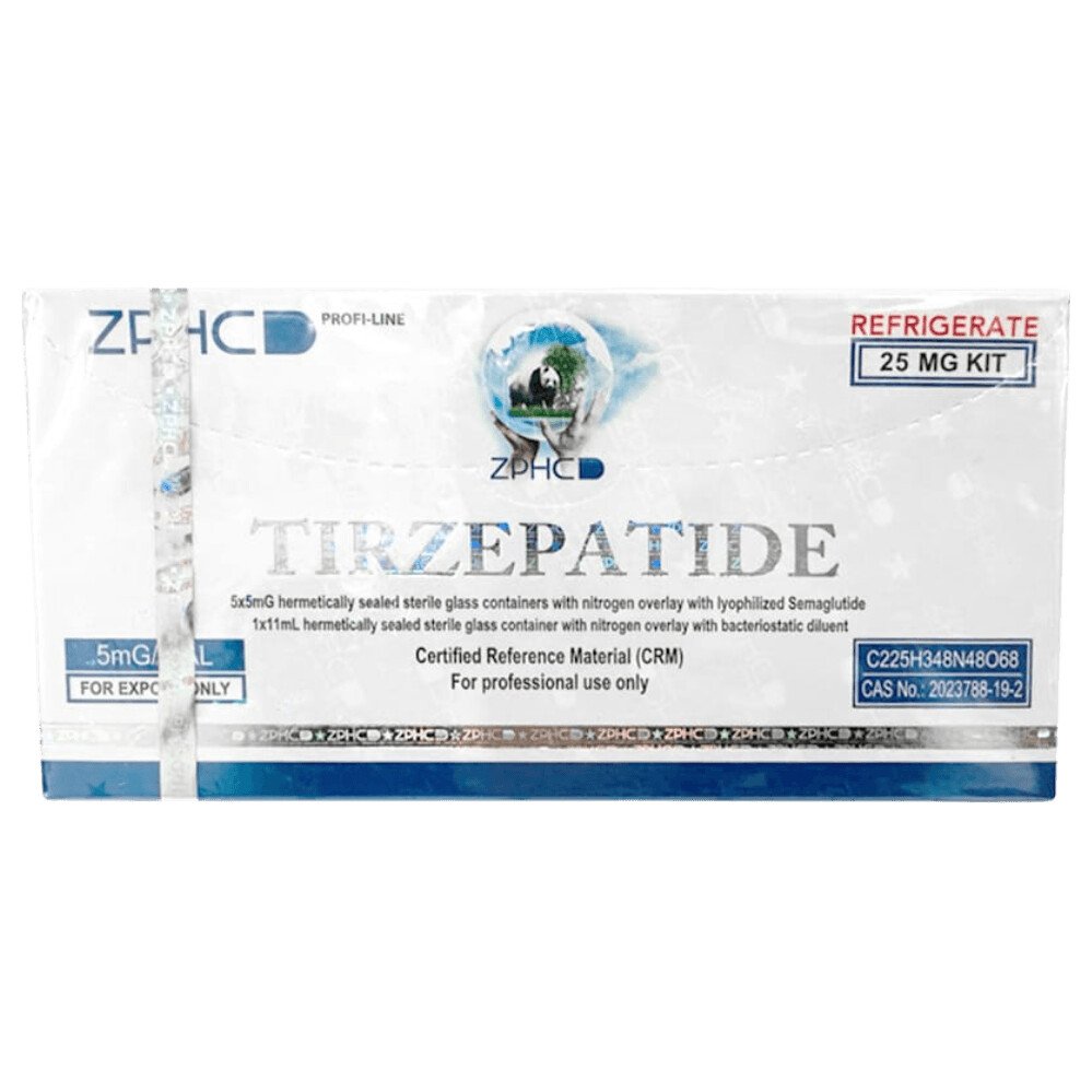 ZPHC Tirzepatida 25mg 5 ampollas x 5mg
