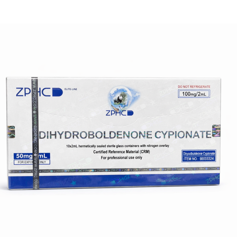 ZPHC Dihydroboldenone Cypionate 100mg/2ml 10 ampolles | Boldenone