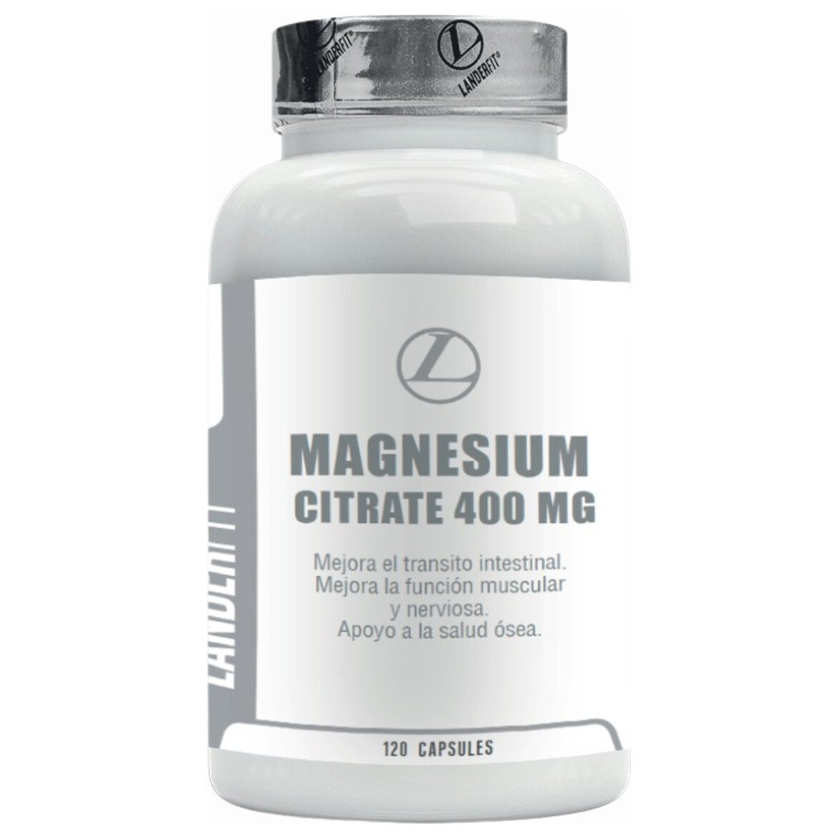 LanderFit Citrato de Magnesio 400mg