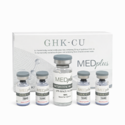 MEDplus GHK-cu 200mg KIT 4 ampolas de 50mg + 10ml Agua Bacterostatica
