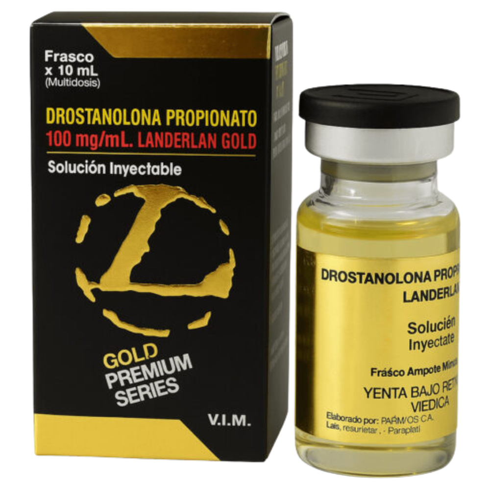 Landerlan Gold Drostanolona Propionato 100mg 10ml Masteron
