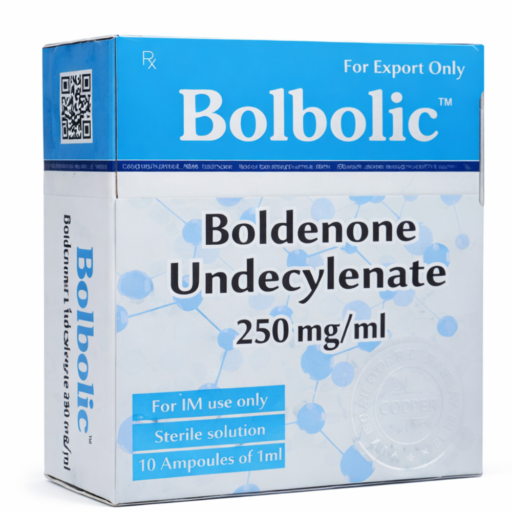 Cooper Pharma Bolbolic Boldenona Undecylenate 250mg/ml 10 Ampolas