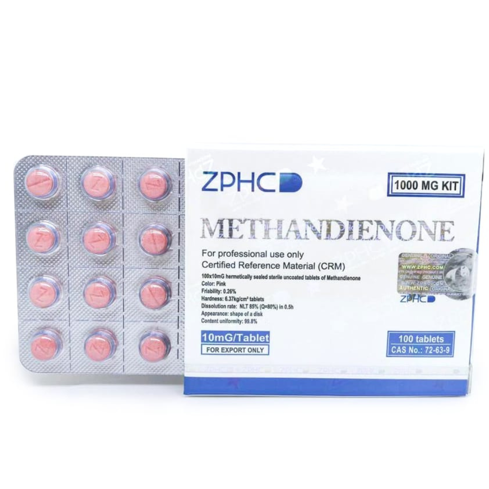 ZPHC Methandienone Oral 10mg/100 Cápsulas