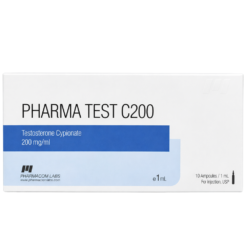Pharmacom Pharma TEST C200 Testosterone Cypionate 250mg/ml 10ml | Cipionato de Testosterona