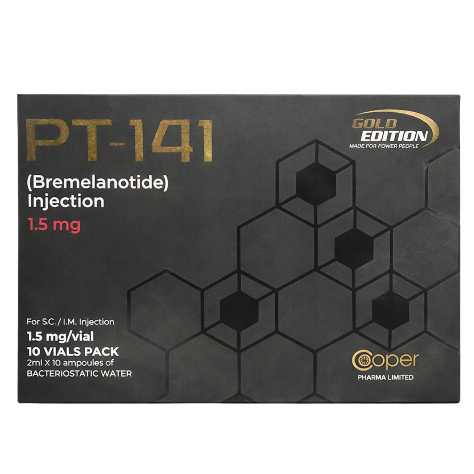 Cooper Pharma PT-141 1.5mg