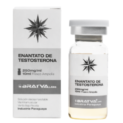 Bratva Enantato de Testosterona 250mg/10ml Frasco Ampolla