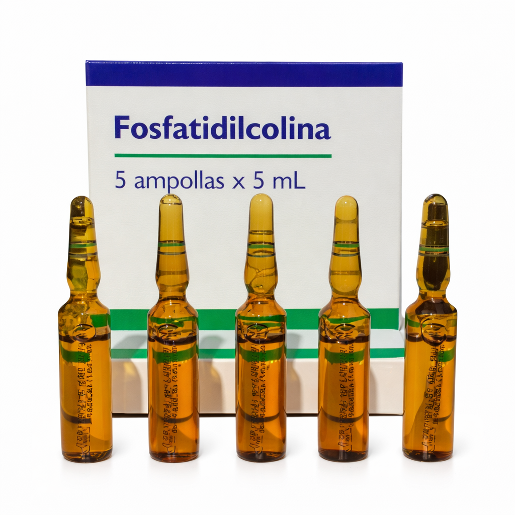 Lipostabil Fosfatidilcolina 50mg/5ml 5 ampollas