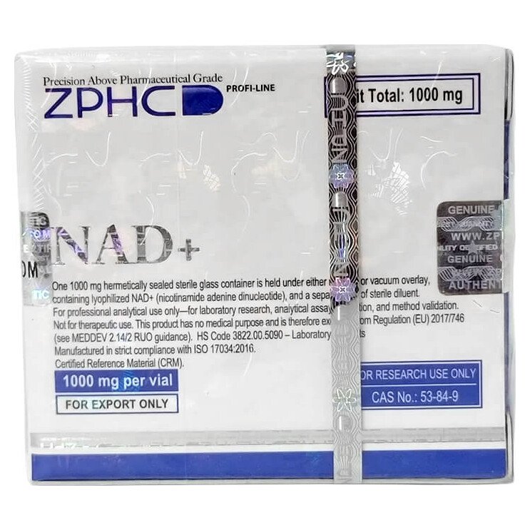 ZPHC NAD+ 1000mg 1 Ampola