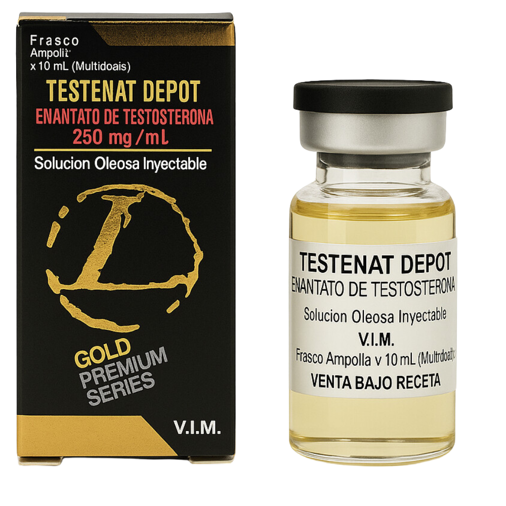 Landerlan Gold Enantato de Testosterona 250mg 10ml