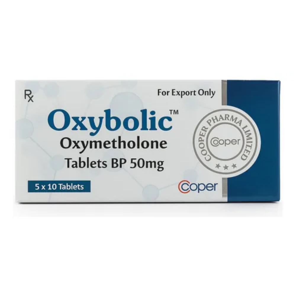 Cooper Pharma Oxibólico 50 mg 50 comprimidos | Oximetolona | Hemogenina