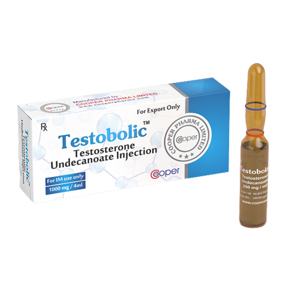 Cooper Pharma Testosterona Undecanoato Injeção 1000mg/4ml | Testosterona