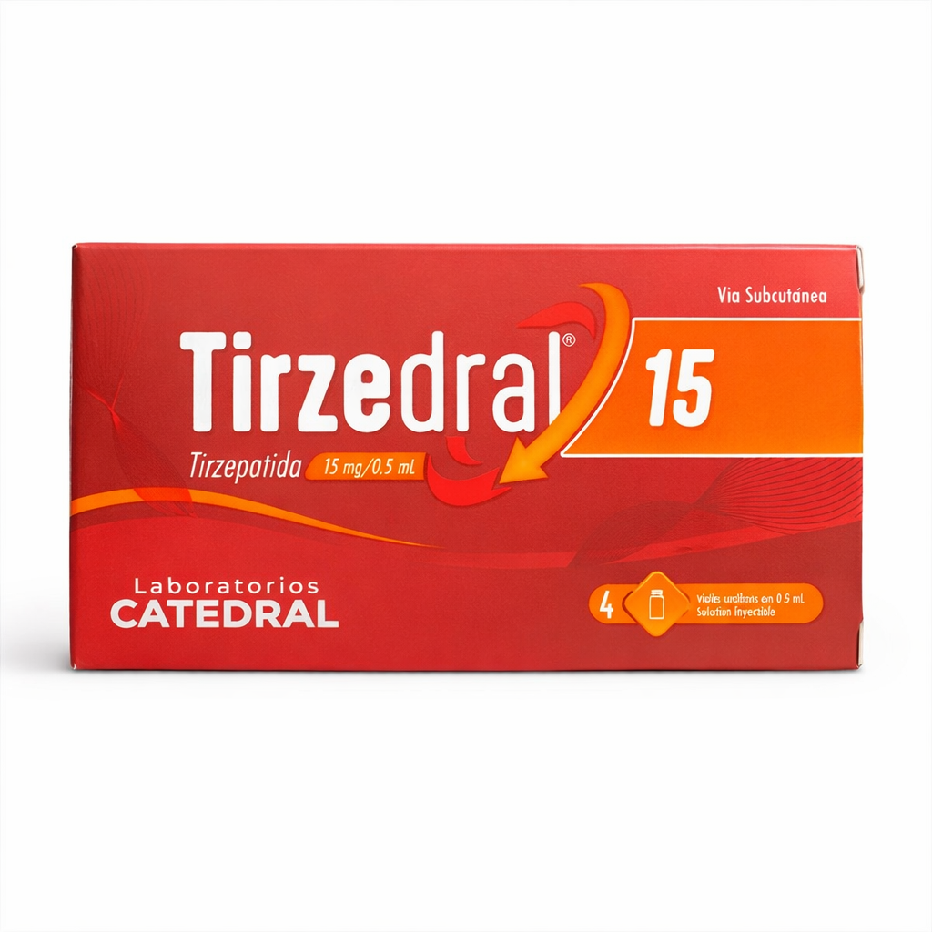 Catedral Tirzedral15mg 4 ampollas