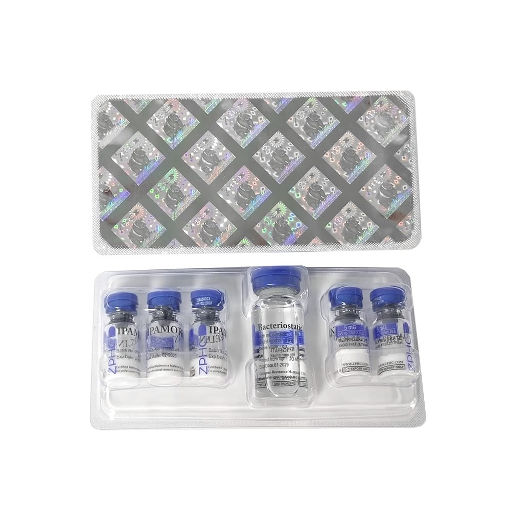 ZPHC Ipamorelin 25 mg 5 frascos × 5 mg - Imagem 2