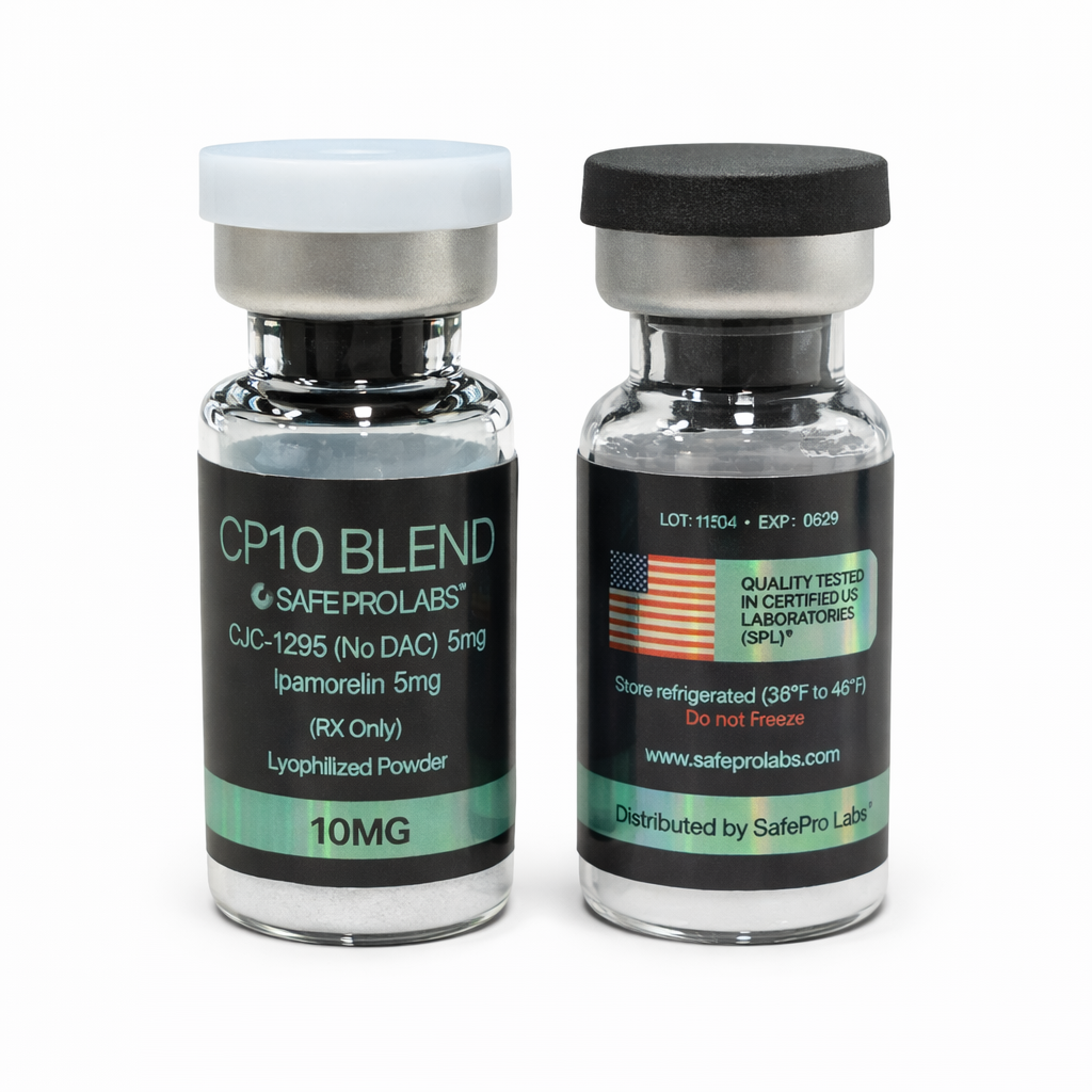 SafeLabs CJC sem DAC 5mg + Ipamorelina 5mg