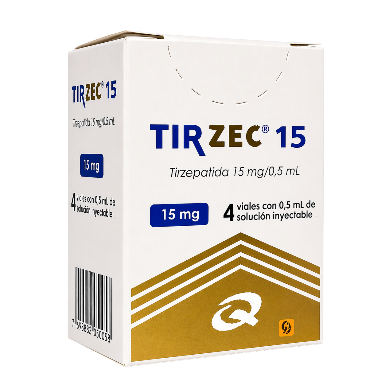 Tirzec 15mg 4 Ampolas