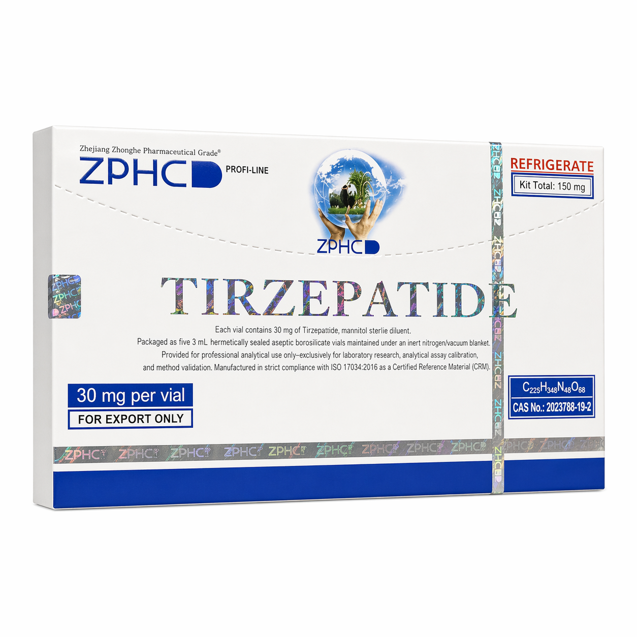 ZPHC Tirzepatida 150mg