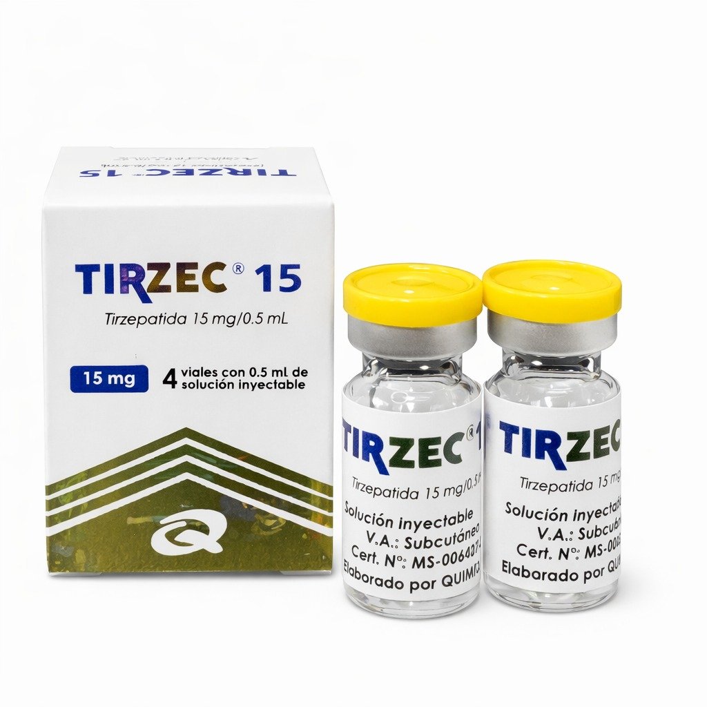 Tirzec 15 15mg 4 Ampollas