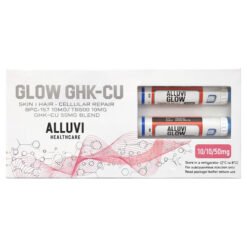 Alluvi Glow GHK-cu 50mg + TB-500 10mg + BPC-157 10mg caneta