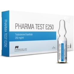 Pharmacom Labs Pharma Test  E250 10 ampolas de 1ml | Testosterone Enanthate