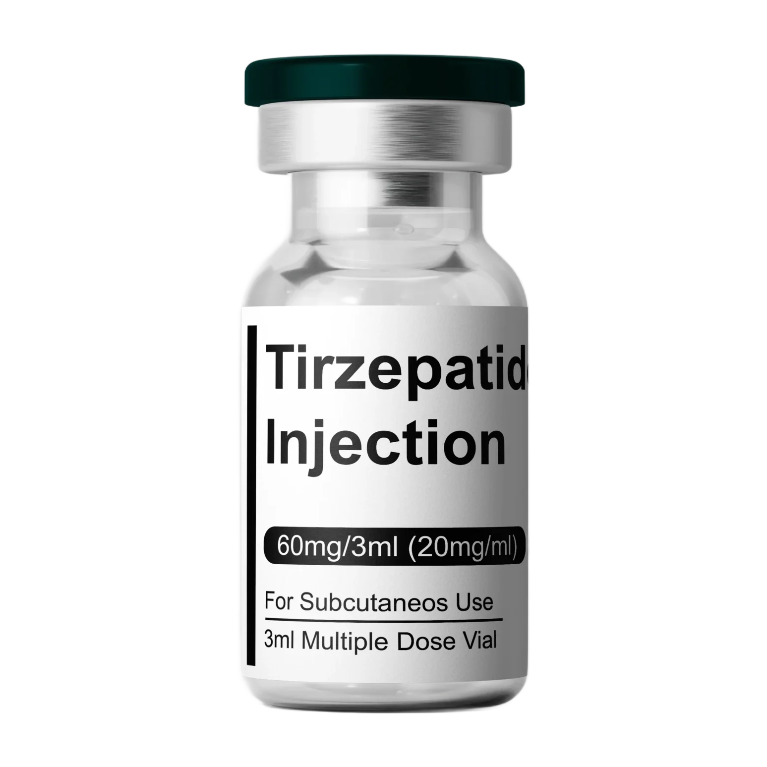 EUA Peptídeos Tirzepatida 60mg/3ml