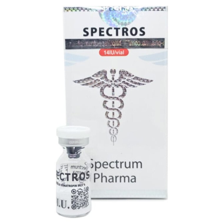 Spectrum Pharma Spectros GH140 IU | 14 IU por ampola (140 IU) | GH