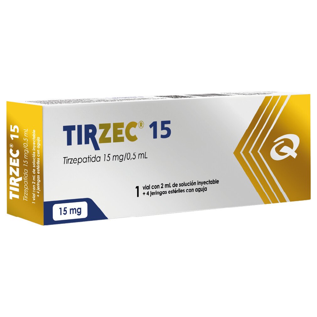 Tirzec 15mg 01 Ampola Tirzepatida