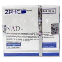 ZPHC NAD+ 1000mg 1 Ampola