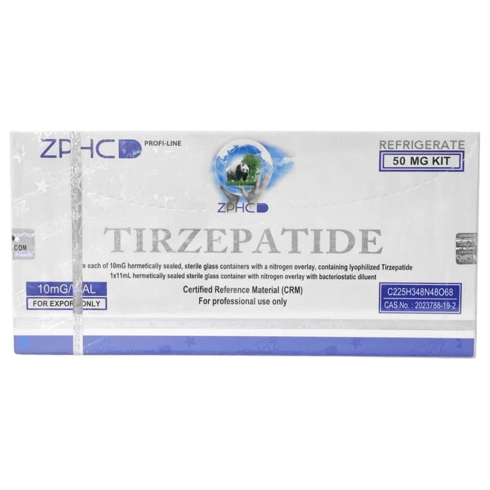 ZPHC Tirzepatida 50mg 5 ampolas x 10mg
