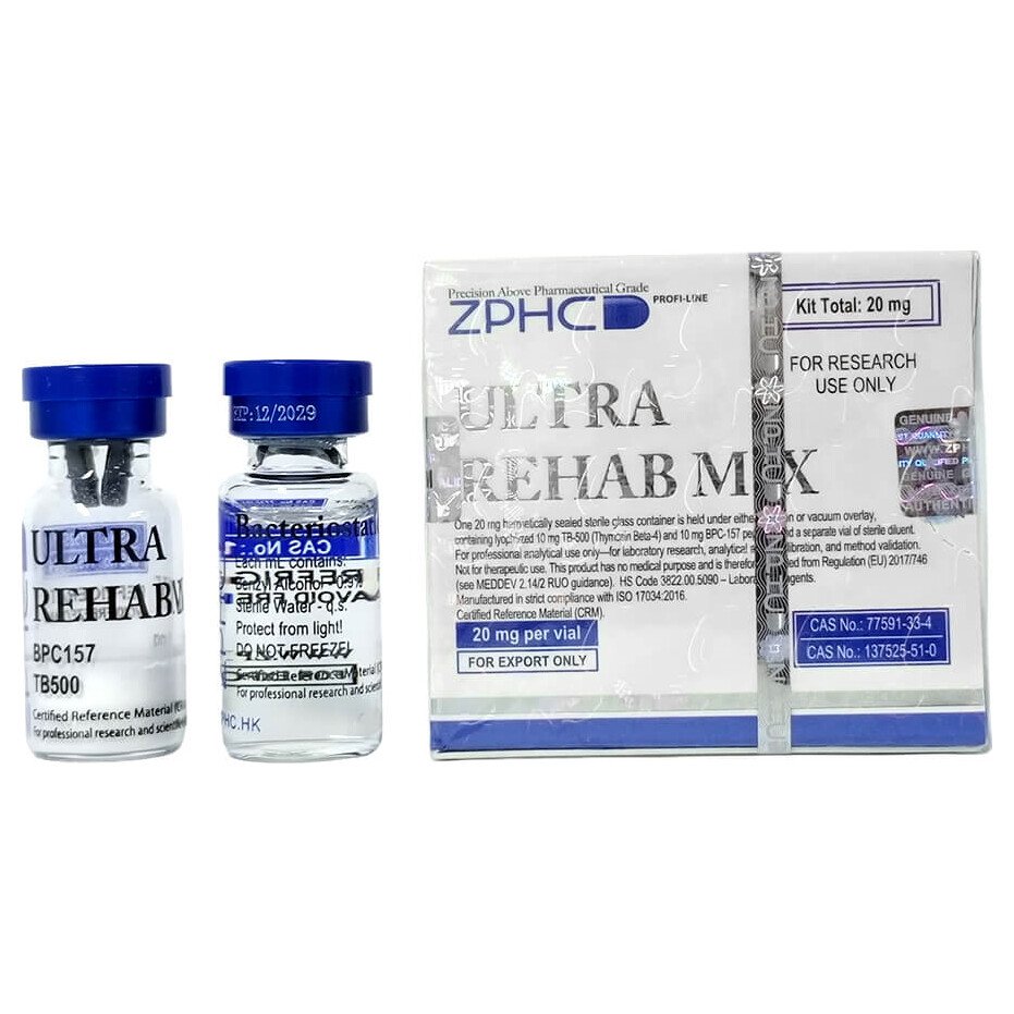 Mistura ZPHC Ultra Rehab 20mg (BPC-157 10mg + TB-500 10mg)