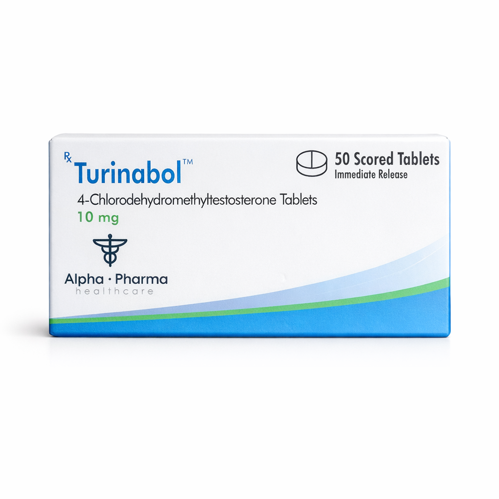 Alpha Pharma Turinabol 10mg 50 Tabletas