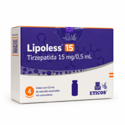 Lipoless 15mg 4 ampolas Tirzepatida