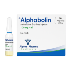 Alpha Pharma Alphabolin Methenolone Enanthate Injection 100mg/mL