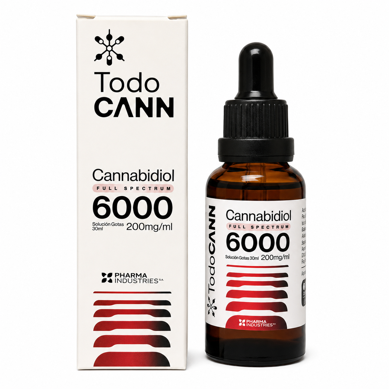 Todo CANN Cannabidiol Full Spectrum 6.000 Solução Gotas 200mg/mL | Canabidiol