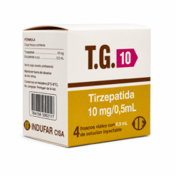 TG 10mg 4 ampolas Tirzepatida
