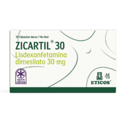 Eticos Zicartil 30 Lisdexanfetamina Dimesilato 30mg | Venvanse