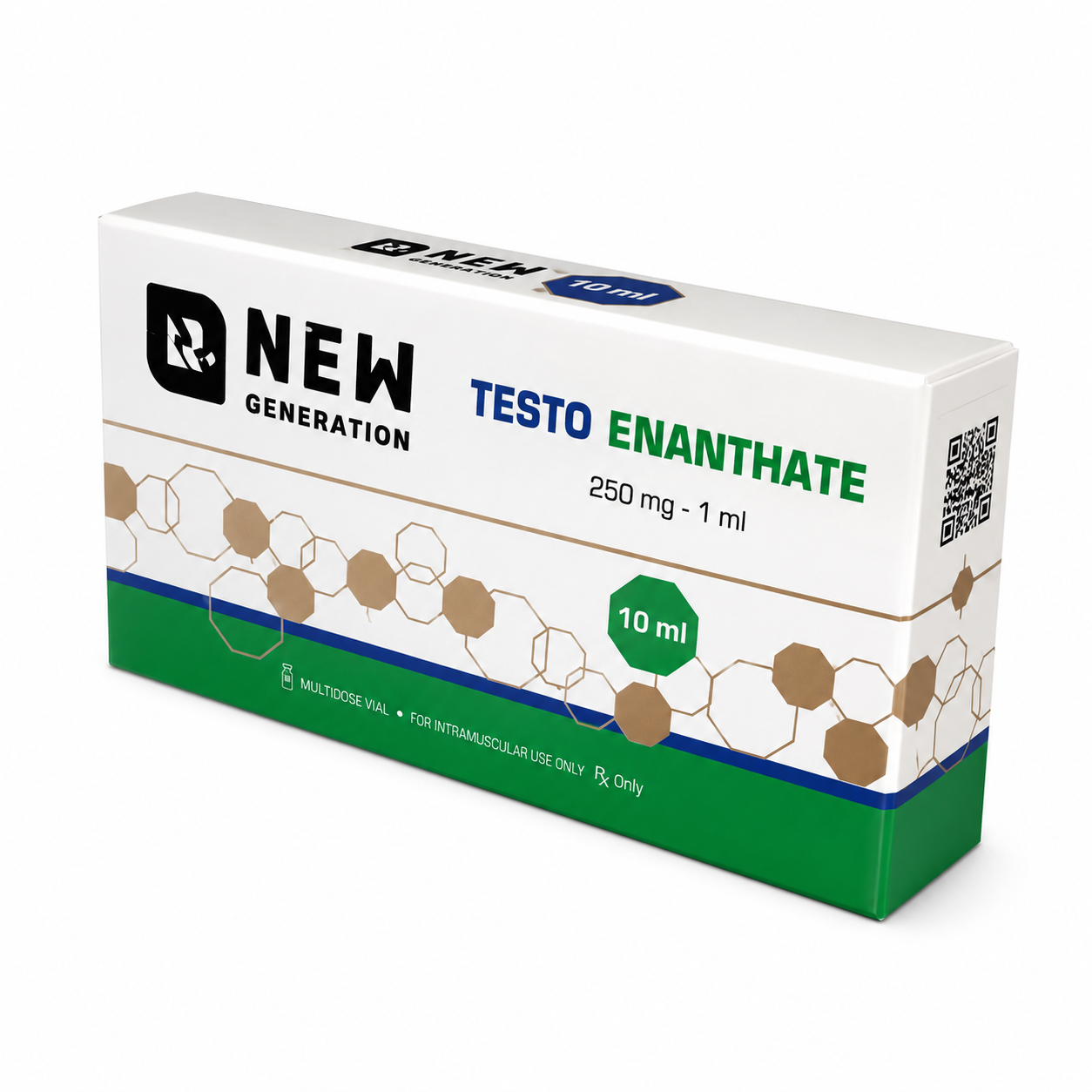 Enantato de Testosterona — R+ New Generation Testo Enanthate 250mg/1mL 10ml