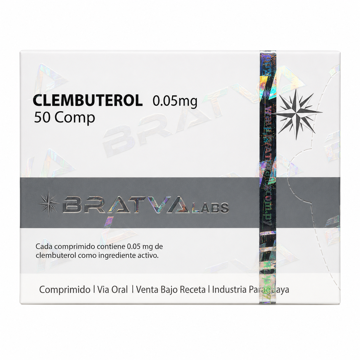 Bratva Clembuterol 0.05mg/50comp